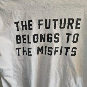 FYG "The Future Belongs To The Misfits" White T-Shirt